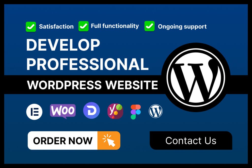 Develop professional WordPress website